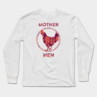 Floral mother hen - Funny Mother's Day Long Sleeve T-Shirt